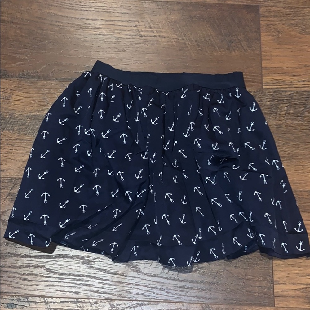 Ralph Lauren girls 4T navy anchor skirt